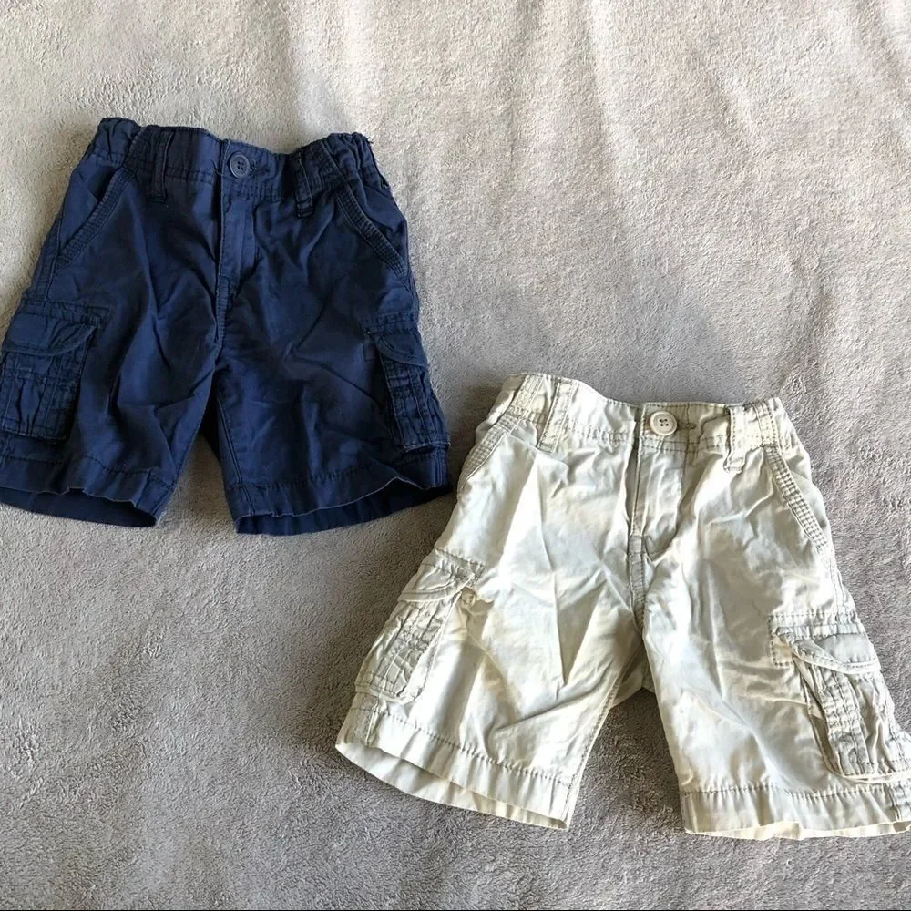 NWOT Osh Kosh Cargo Shorts(lot of 2pairs)